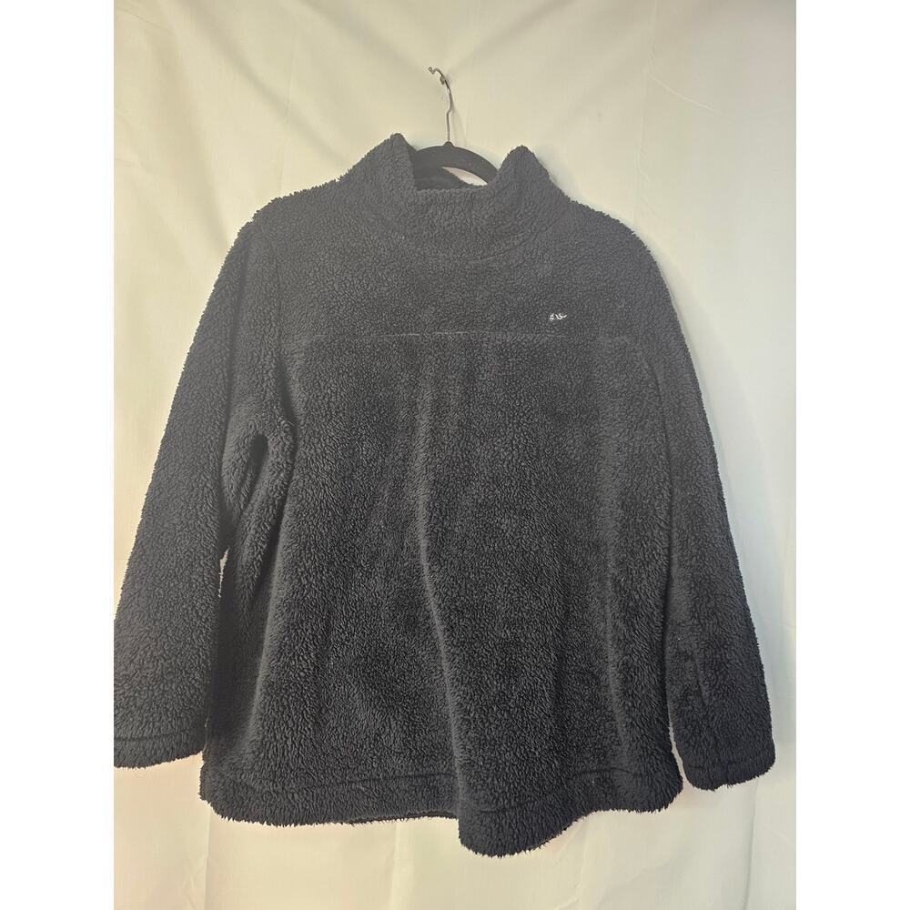 Vineyard Vines Women's Sherpa Mock Neck Sweater size Large